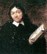 Jean Baptiste Weenix Portret van Rene Descartes Sweden oil painting artist